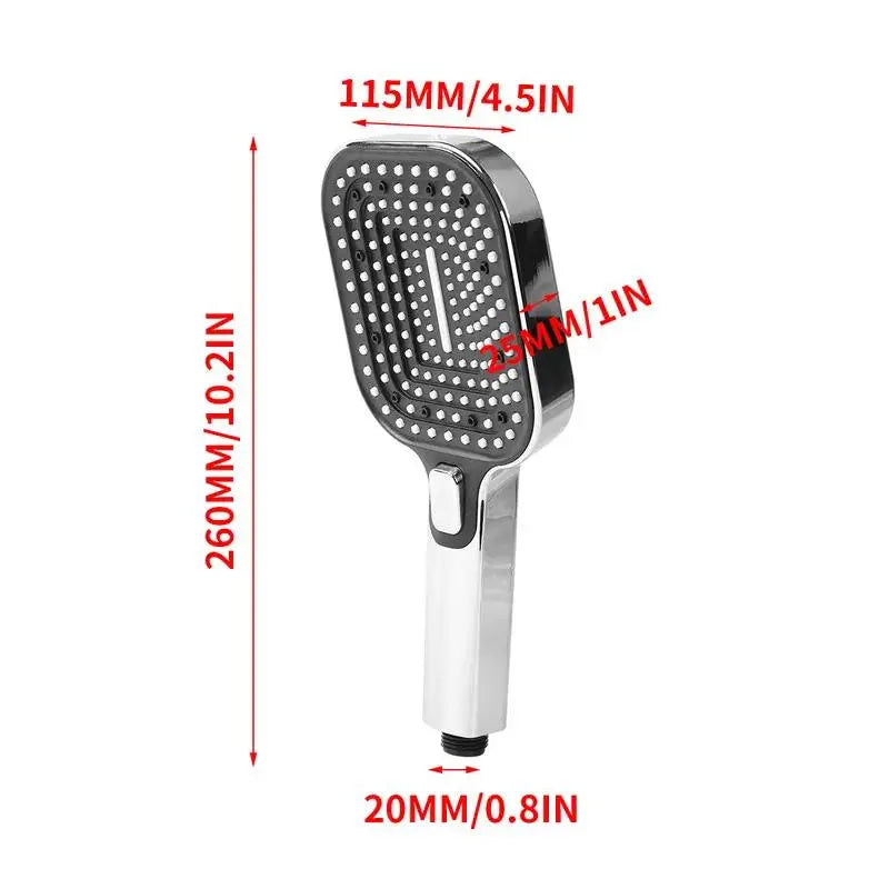 Multifunctional High-pressure showerhead