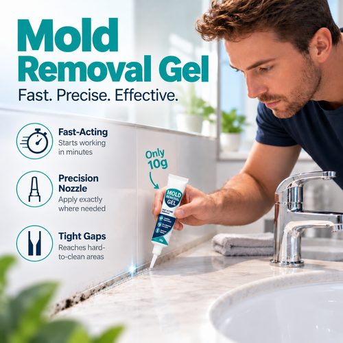 🏆 Last Day Special Price ! 🧼Buy 1 Get 1 Free🎁 Mold Remover Gel | Precision Bathroom & Kitchen Care
