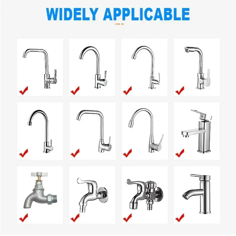 Pressurized Splash‑proof Filter Faucet Nozzle