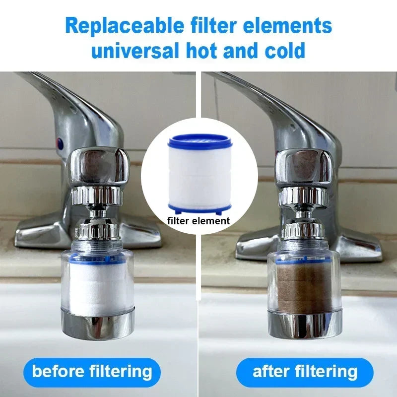 Pressurized Splash‑proof Filter Faucet Nozzle