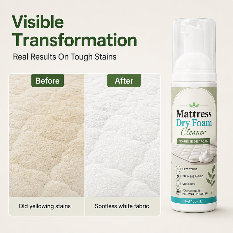 No-Rinse Mattress & Upholstery Foam Cleaner