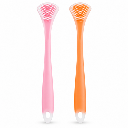 Clean Tongue Instantly! 3-in-1 Silicone Scraper