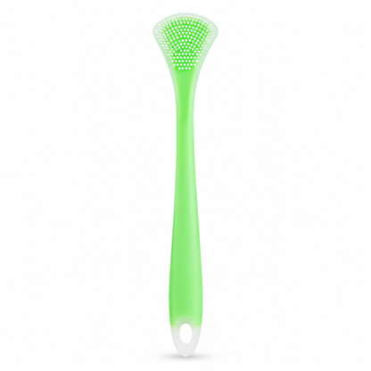 Clean Tongue Instantly! 3-in-1 Silicone Scraper