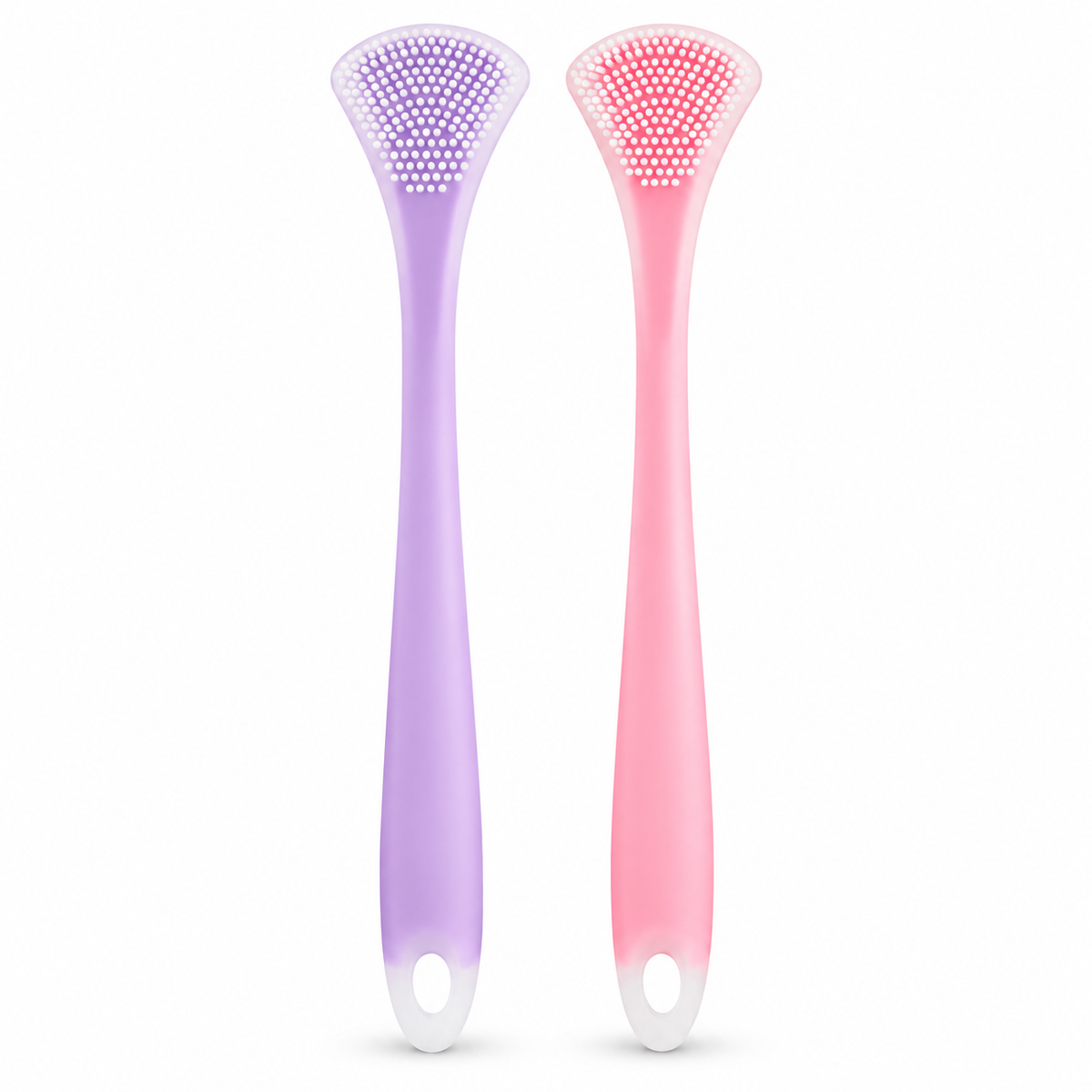 Clean Tongue Instantly! 3-in-1 Silicone Scraper